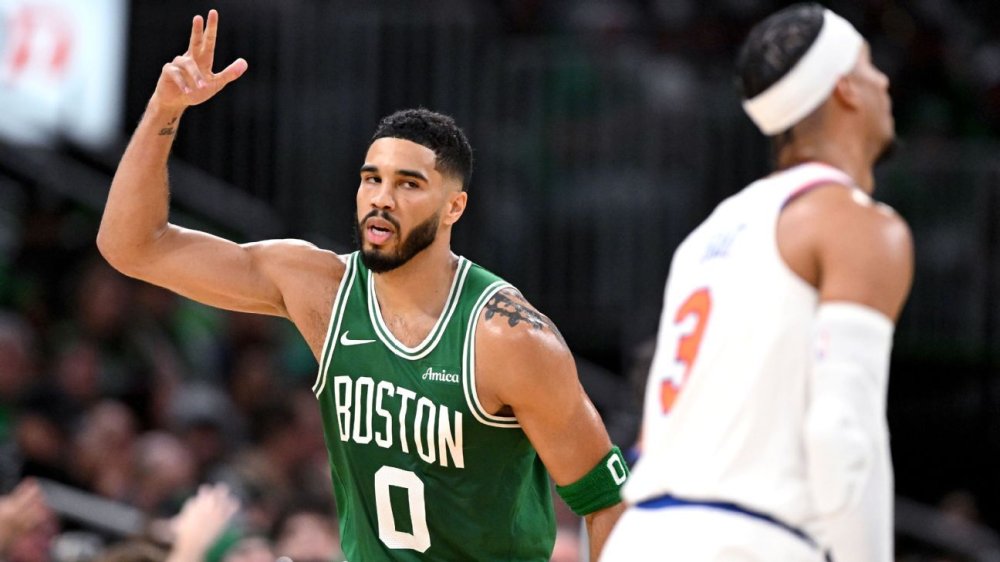 Celtics bury Knicks, tie NBA 3-point record with 29 1 | ASL