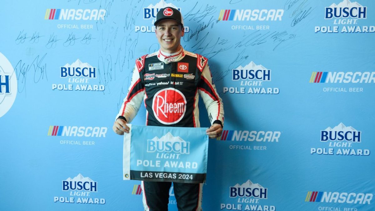 Christopher Bell wins pole for NASCAR Cup race in Las Vegas 1 | ASL