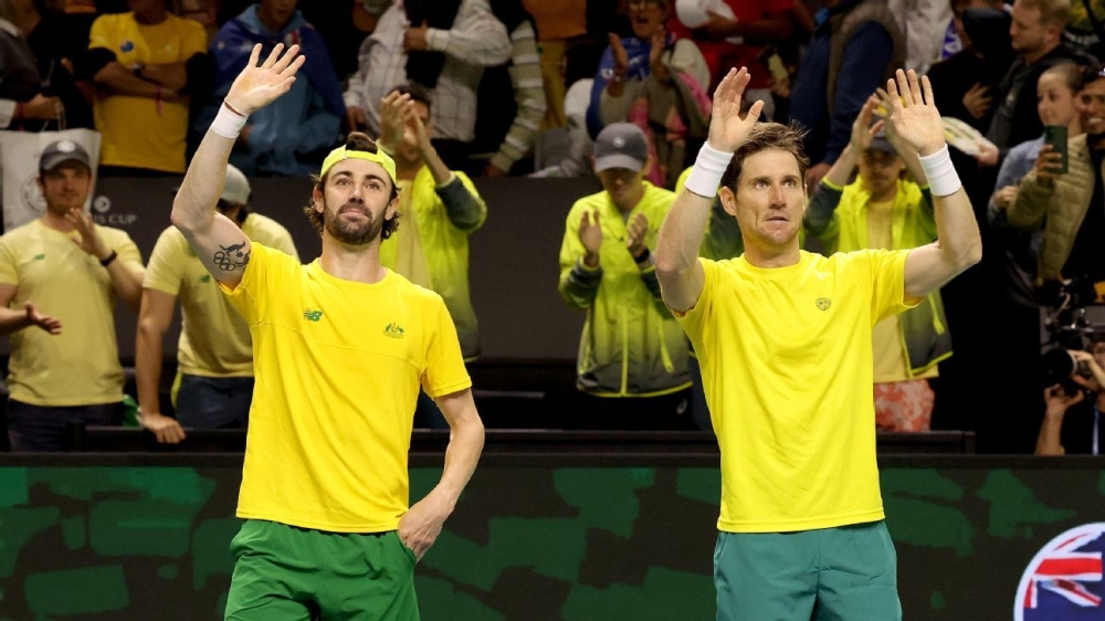 U.S. eliminated from Davis Cup after doubles loss to Australia 1 | ASL