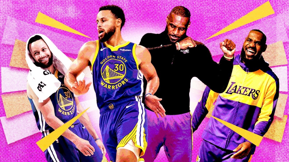 LeBron James and Steph Curry's dominance fuels TikTok trend 1 | ASL