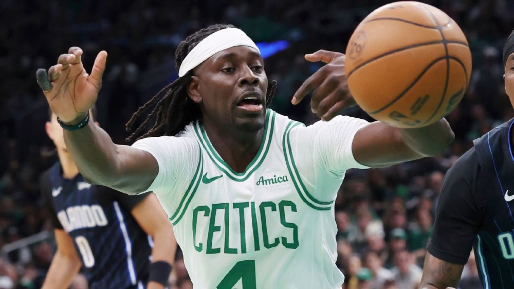 Celtics' Jrue Holiday (hamstring) on track to play vs. Knicks 1 | ASL