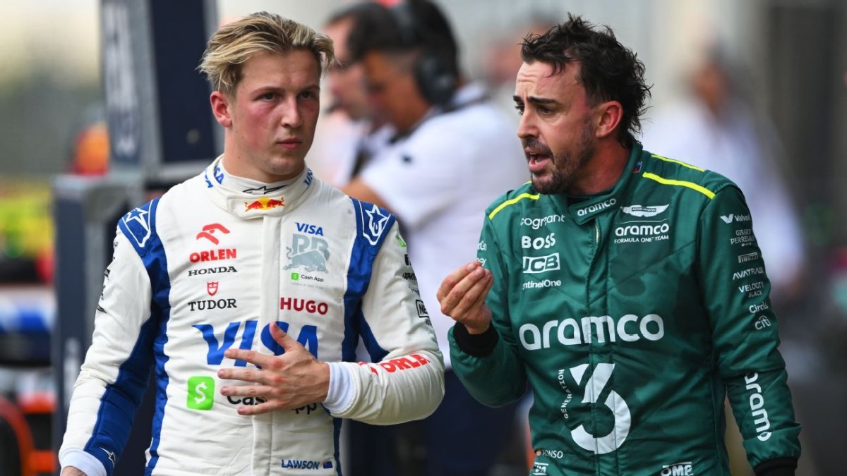 U.S. GP: Liam Lawson puzzled by Fernando Alonso's anger after sprint race 1 | ASL